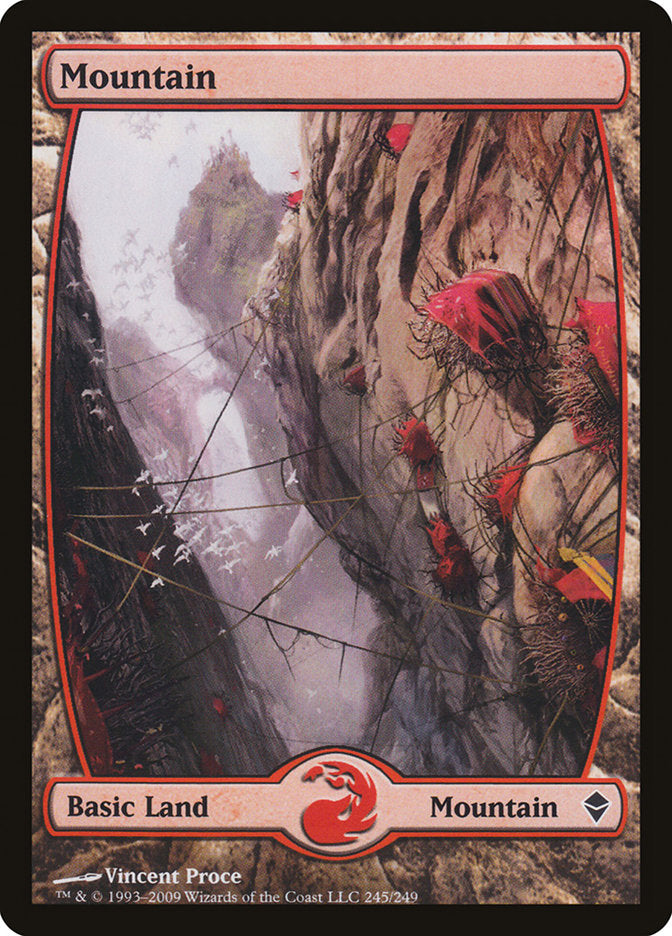 Mountain (245) [Zendikar] | Impulse Games and Hobbies