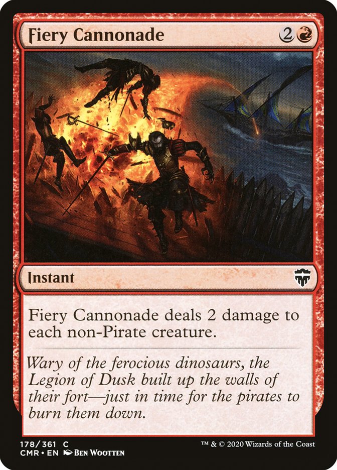 Fiery Cannonade [Commander Legends] | Impulse Games and Hobbies