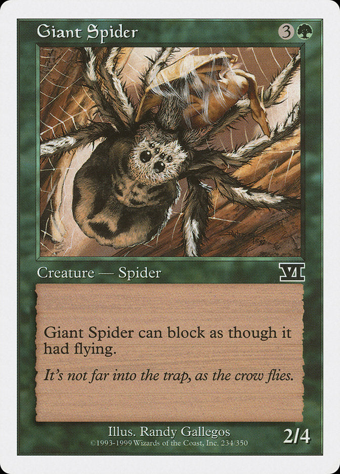 Giant Spider [Classic Sixth Edition] | Impulse Games and Hobbies