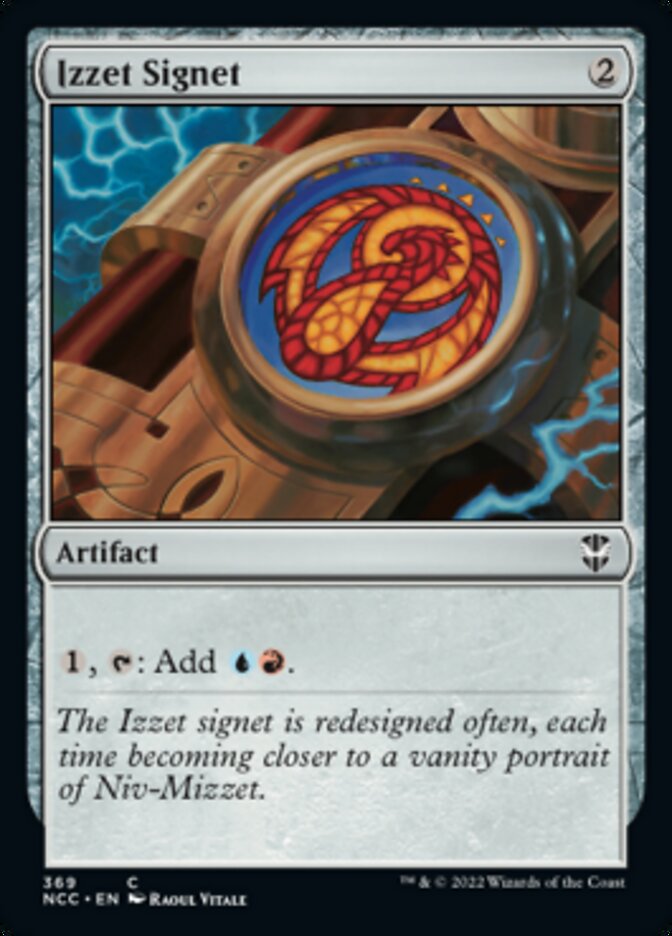 Izzet Signet [Streets of New Capenna Commander] | Impulse Games and Hobbies