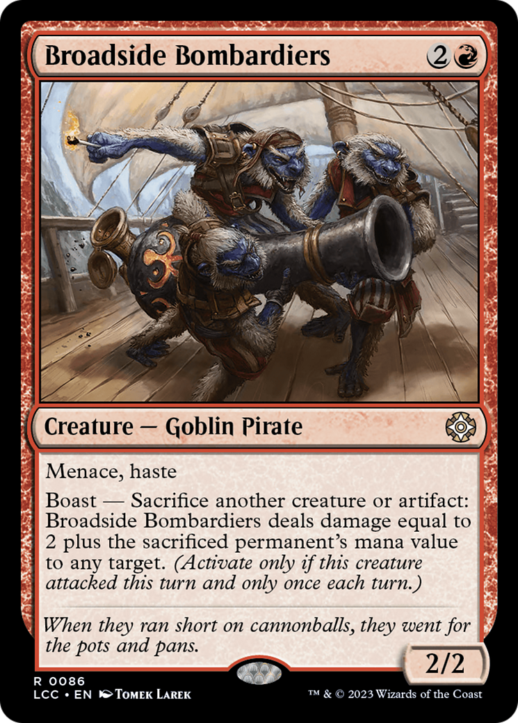 Broadside Bombardiers [The Lost Caverns of Ixalan Commander] | Impulse Games and Hobbies