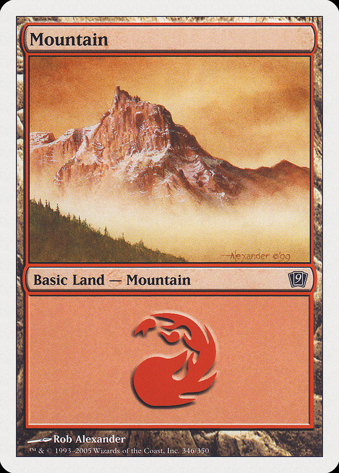 Mountain (346) [Ninth Edition] | Impulse Games and Hobbies