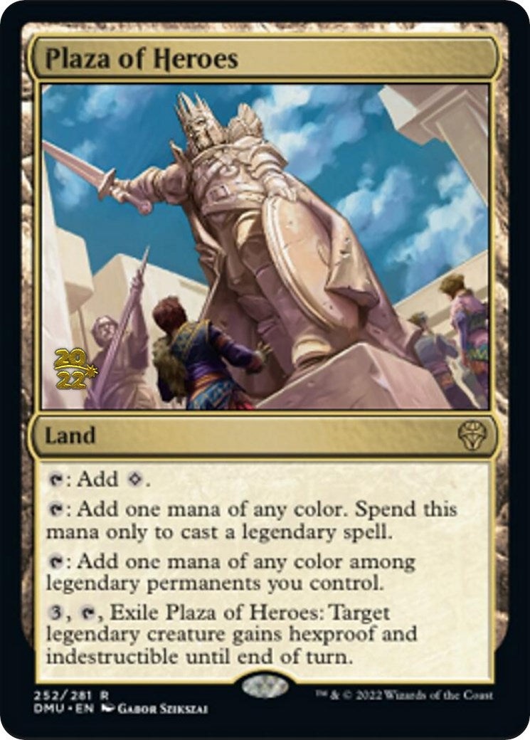 Plaza of Heroes [Dominaria United Prerelease Promos] | Impulse Games and Hobbies