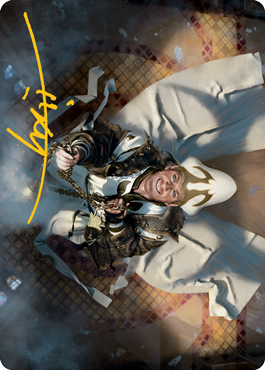 Jerren, Corrupted Bishop Art Card (Gold-Stamped Signature) [Innistrad: Midnight Hunt Art Series] | Impulse Games and Hobbies