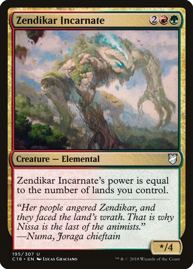 Zendikar Incarnate [Commander 2018] | Impulse Games and Hobbies