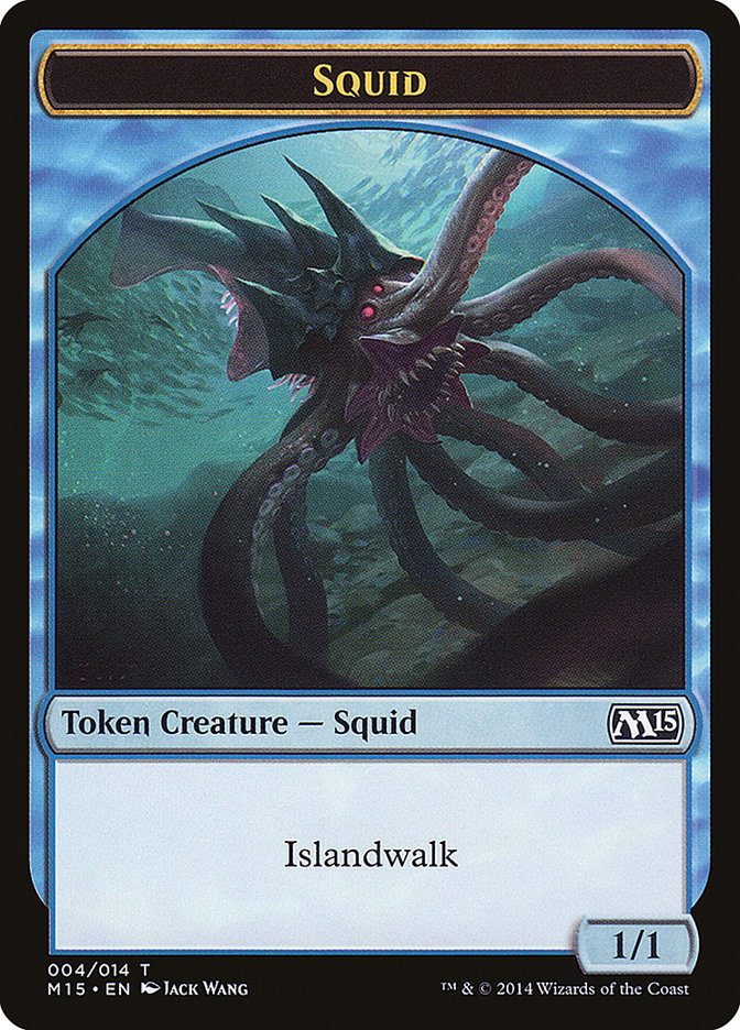 Squid Token [Magic 2015 Tokens] | Impulse Games and Hobbies