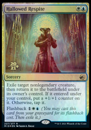 Hallowed Respite [Innistrad: Midnight Hunt Prerelease Promos] | Impulse Games and Hobbies
