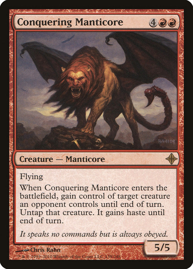 Conquering Manticore [Rise of the Eldrazi] | Impulse Games and Hobbies