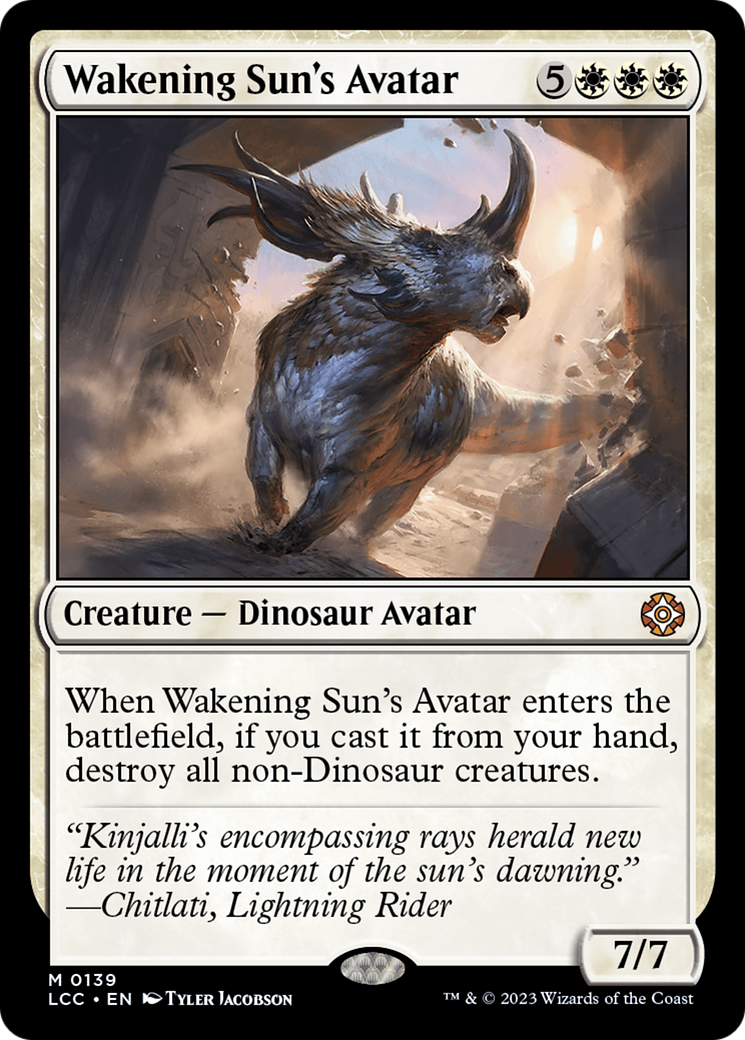 Wakening Sun's Avatar [The Lost Caverns of Ixalan Commander] | Impulse Games and Hobbies