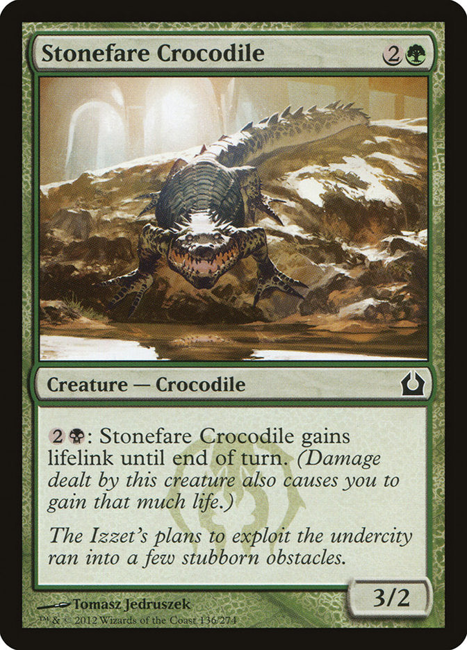 Stonefare Crocodile [Return to Ravnica] | Impulse Games and Hobbies