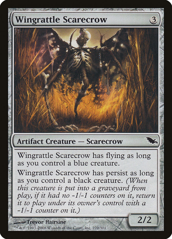 Wingrattle Scarecrow [Shadowmoor] | Impulse Games and Hobbies