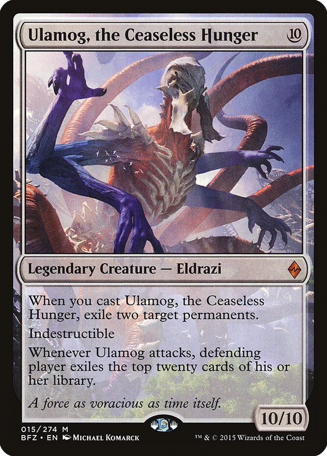 Ulamog, the Ceaseless Hunger [Battle for Zendikar] | Impulse Games and Hobbies