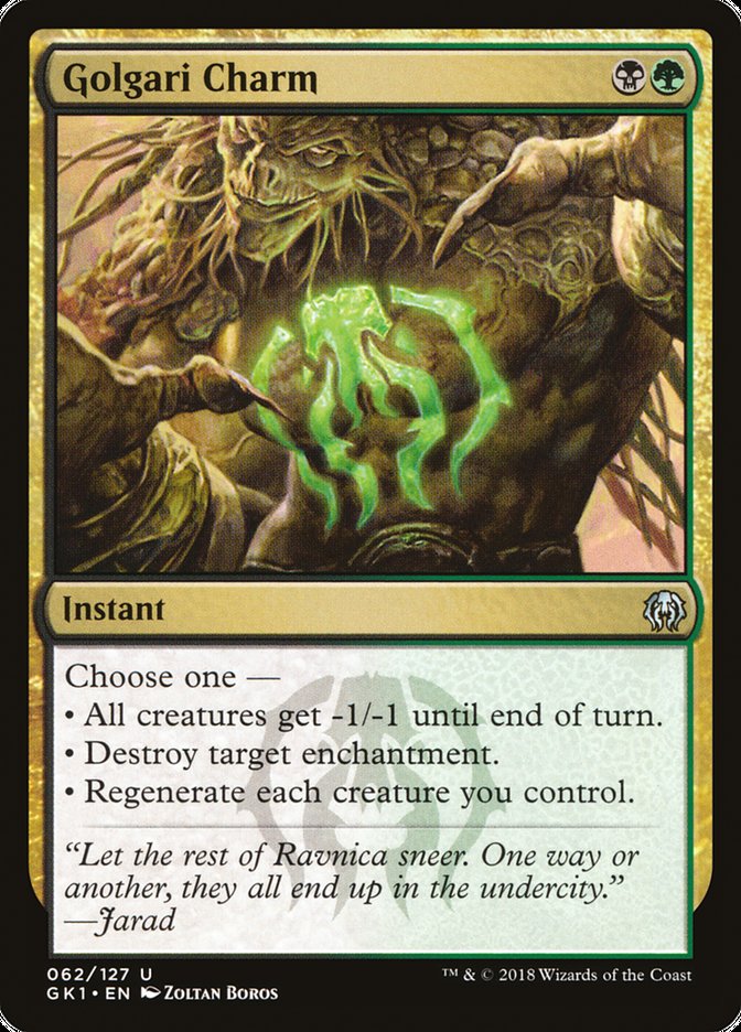 Golgari Charm [Guilds of Ravnica Guild Kit] | Impulse Games and Hobbies