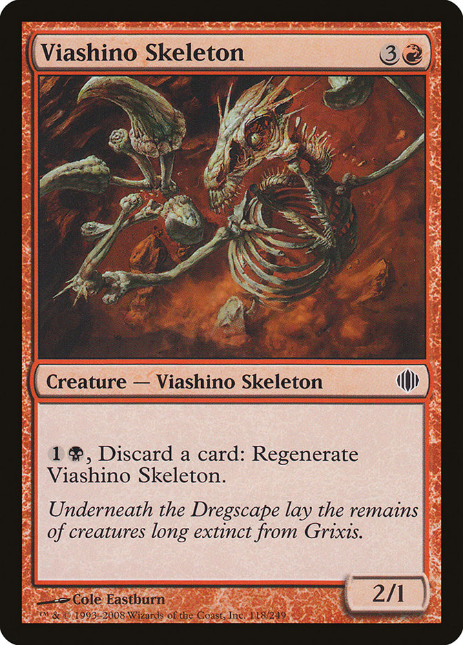 Viashino Skeleton [Shards of Alara] | Impulse Games and Hobbies
