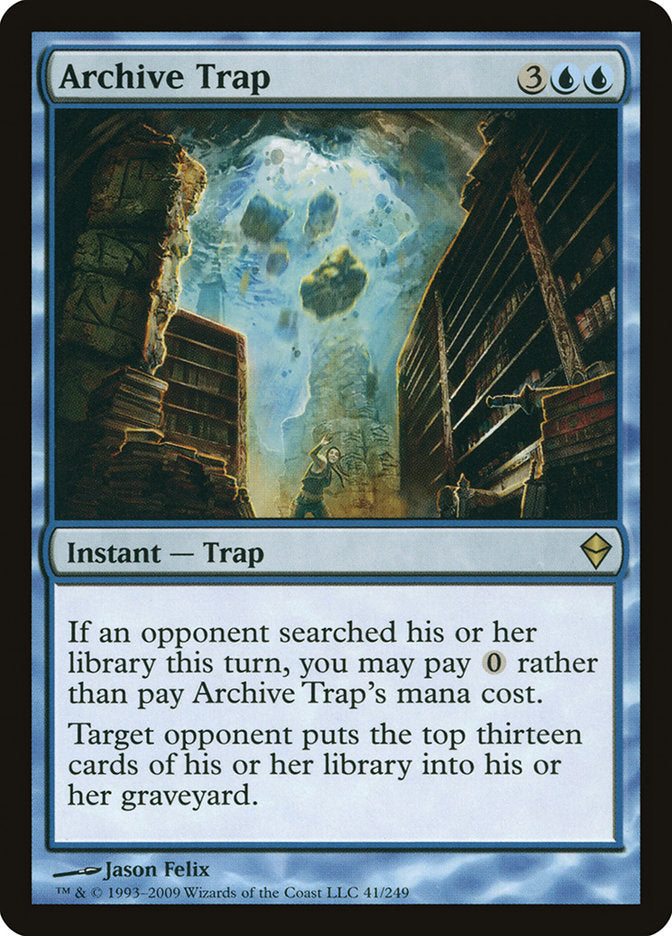 Archive Trap [Zendikar] | Impulse Games and Hobbies