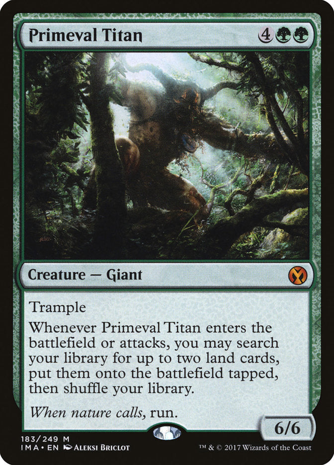 Primeval Titan [Iconic Masters] | Impulse Games and Hobbies