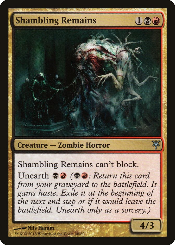 Shambling Remains [Duel Decks: Sorin vs. Tibalt] | Impulse Games and Hobbies