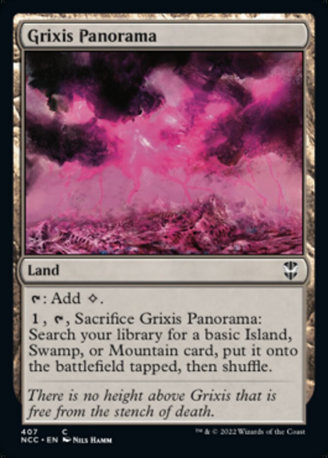 Grixis Panorama [Streets of New Capenna Commander] | Impulse Games and Hobbies