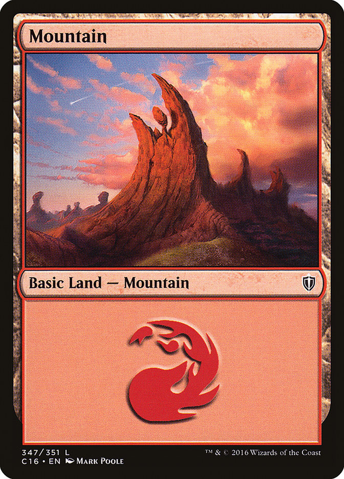 Mountain (347) [Commander 2016] | Impulse Games and Hobbies