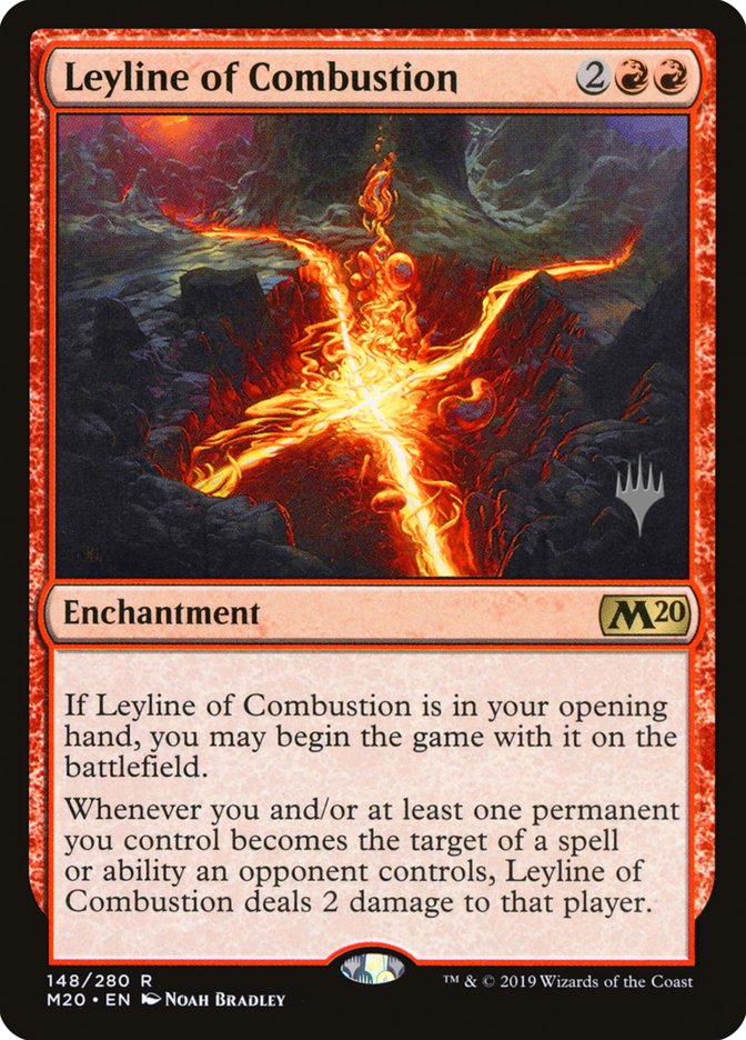 Leyline of Combustion (Promo Pack) [Core Set 2020 Promos] | Impulse Games and Hobbies