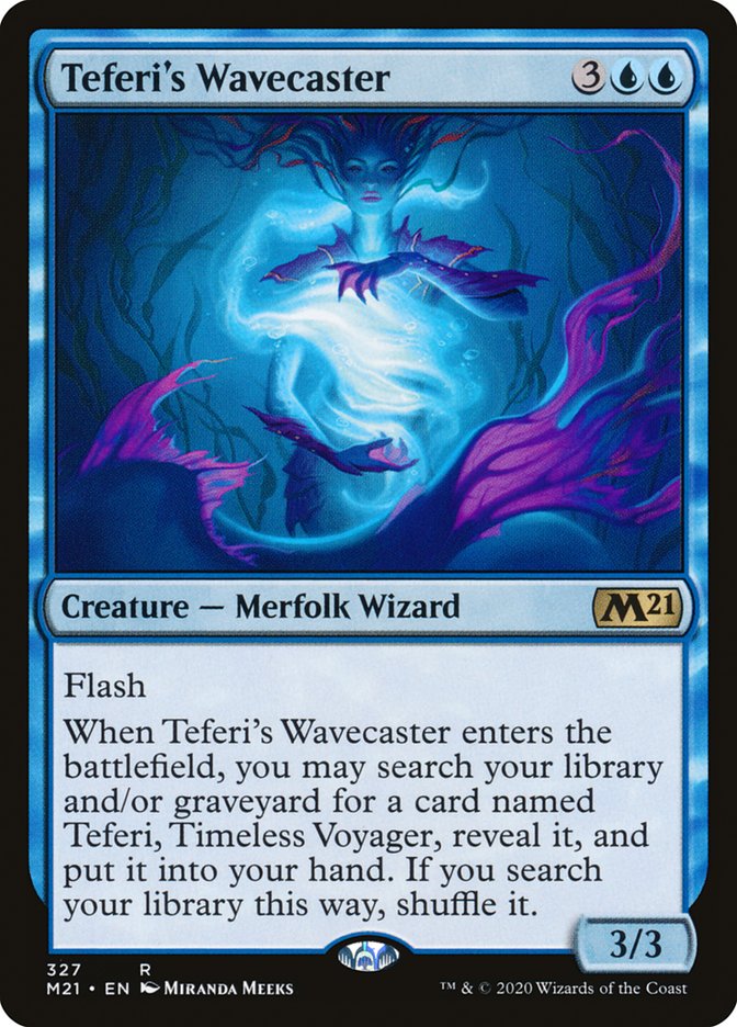 Teferi's Wavecaster [Core Set 2021] | Impulse Games and Hobbies