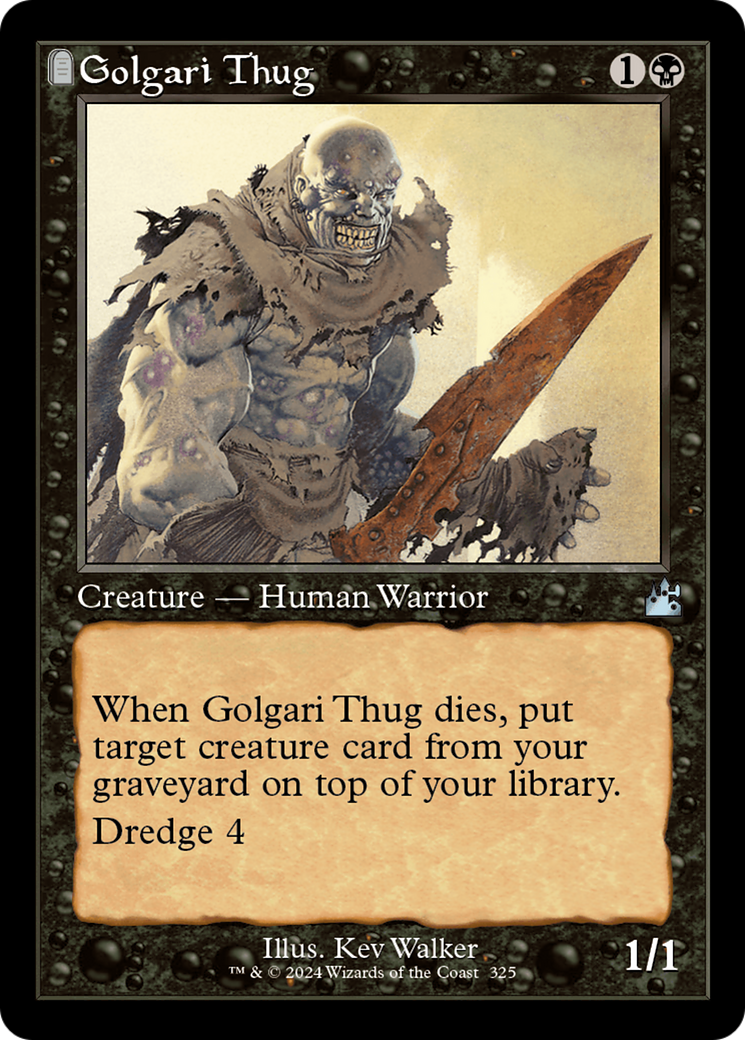 Golgari Thug (Retro Frame) [Ravnica Remastered] | Impulse Games and Hobbies