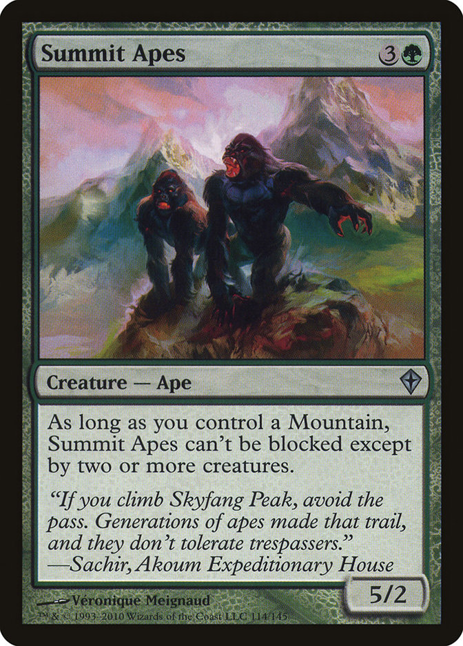 Summit Apes [Worldwake] | Impulse Games and Hobbies