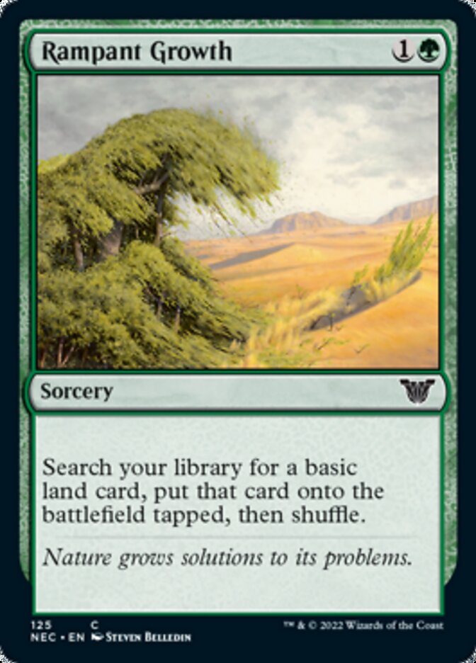 Rampant Growth [Kamigawa: Neon Dynasty Commander] | Impulse Games and Hobbies