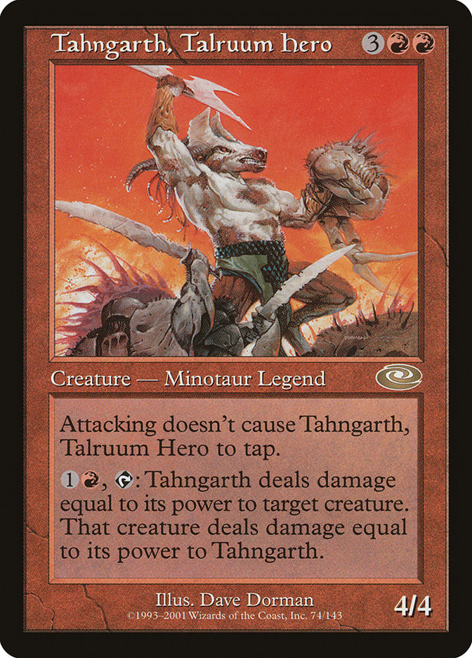 Tahngarth, Talruum Hero (Dave Dorman) [Planeshift] | Impulse Games and Hobbies