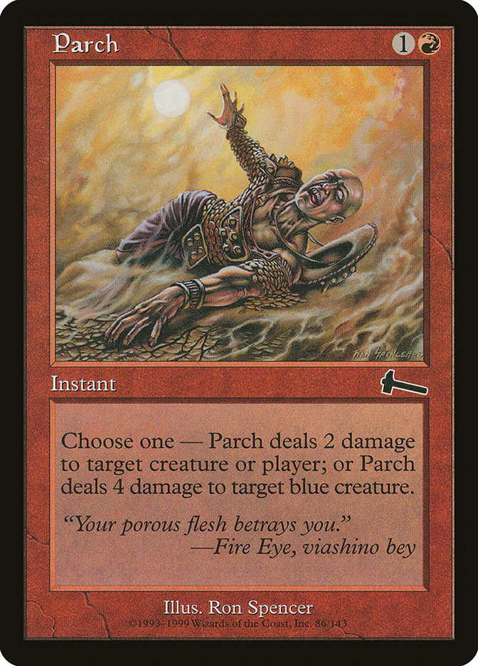 Parch [Urza's Legacy] | Impulse Games and Hobbies