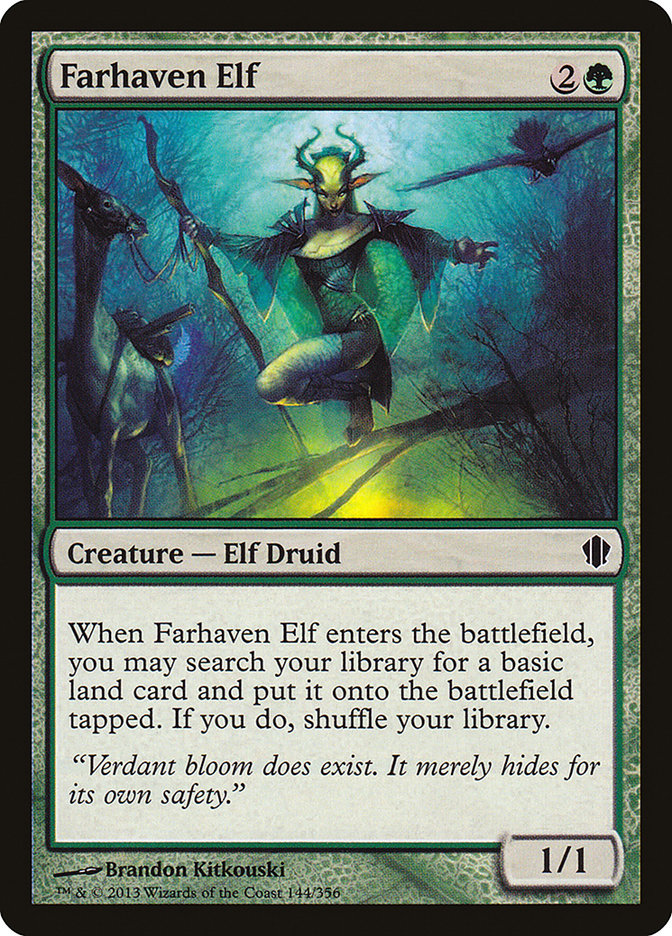 Farhaven Elf [Commander 2013] | Impulse Games and Hobbies