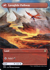 Riverglide Pathway // Lavaglide Pathway (Borderless Alternate Art) [Zendikar Rising] | Impulse Games and Hobbies