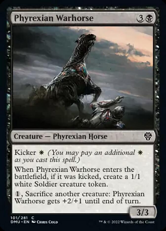 Phyrexian Warhorse [Dominaria United] | Impulse Games and Hobbies