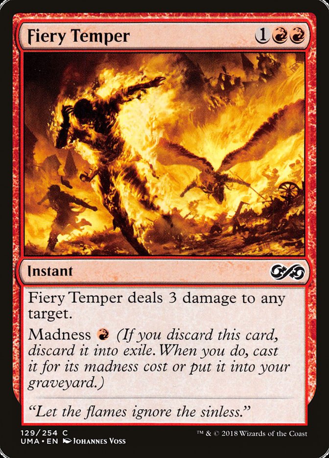 Fiery Temper [Ultimate Masters] | Impulse Games and Hobbies