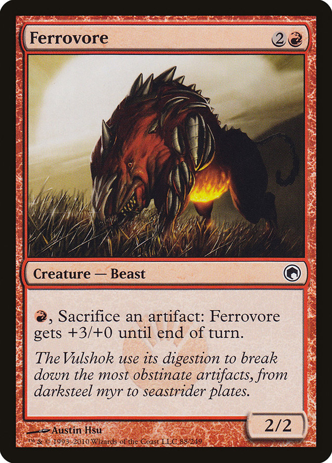 Ferrovore [Scars of Mirrodin] | Impulse Games and Hobbies