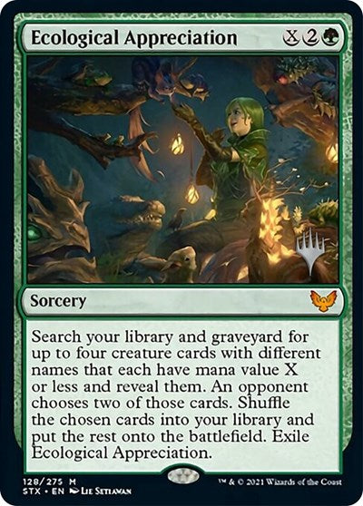 Ecological Appreciation (Promo Pack) [Strixhaven: School of Mages Promos] | Impulse Games and Hobbies