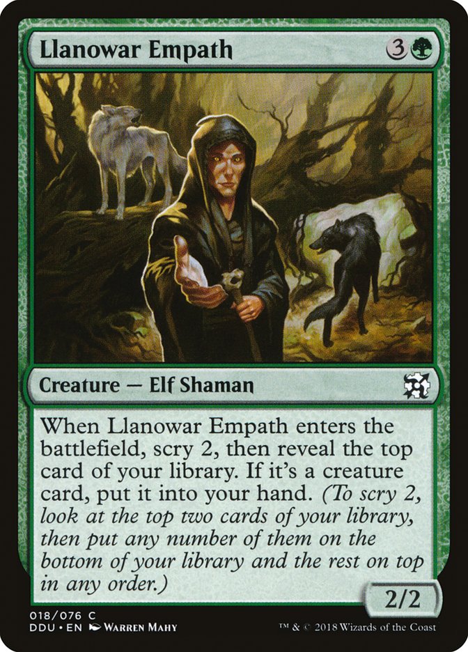 Llanowar Empath [Duel Decks: Elves vs. Inventors] | Impulse Games and Hobbies