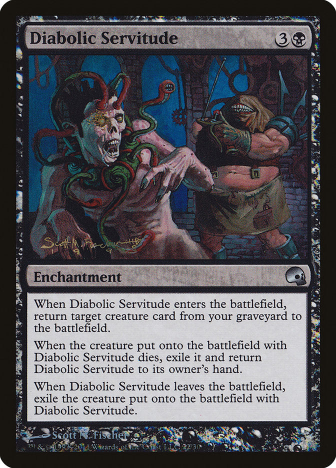 Diabolic Servitude [Premium Deck Series: Graveborn] | Impulse Games and Hobbies