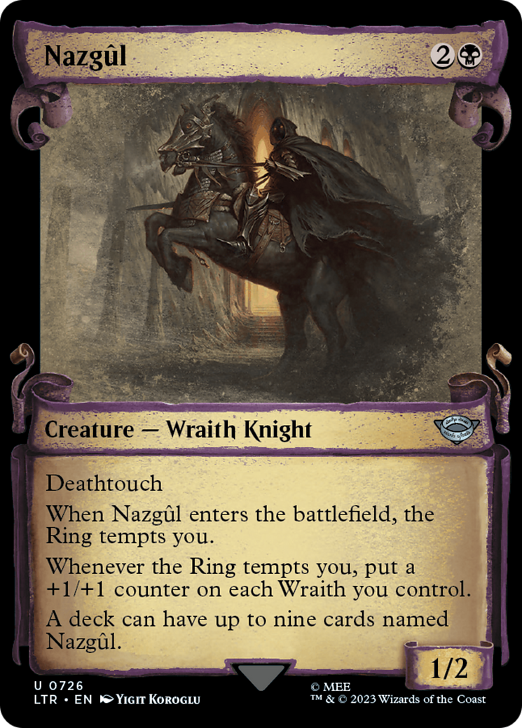 Nazgul (0726) [The Lord of the Rings: Tales of Middle-Earth Showcase Scrolls] | Impulse Games and Hobbies