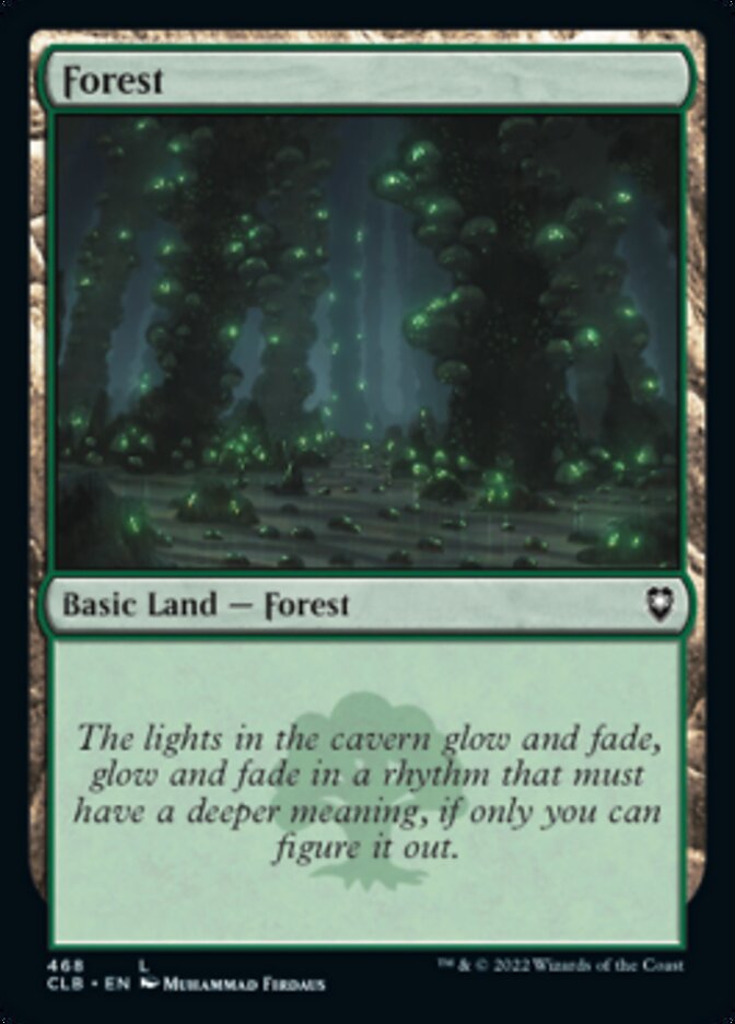 Forest (468) [Commander Legends: Battle for Baldur's Gate] | Impulse Games and Hobbies