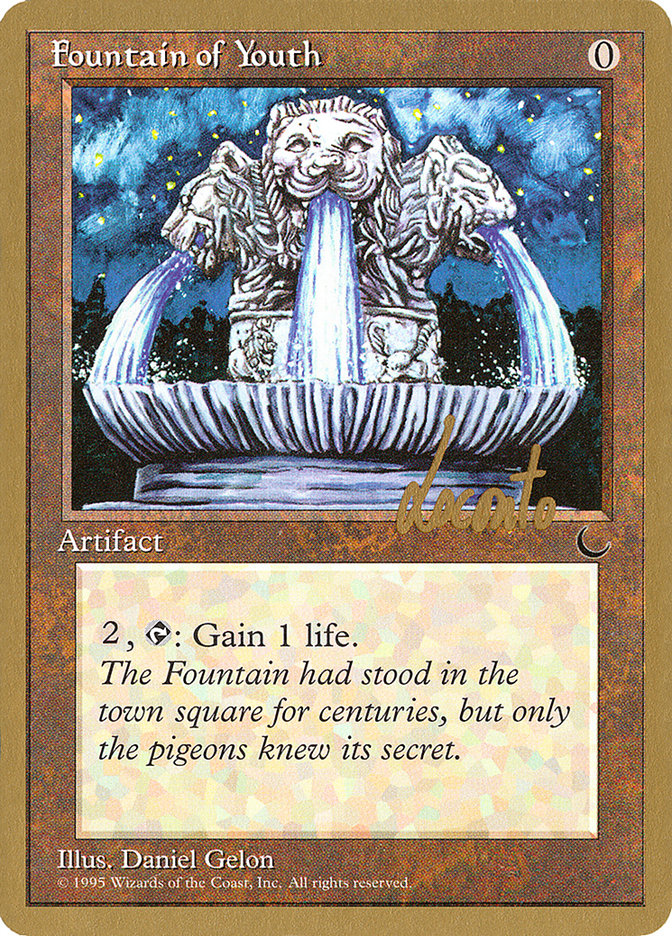 Fountain of Youth (Michael Loconto) [Pro Tour Collector Set] | Impulse Games and Hobbies