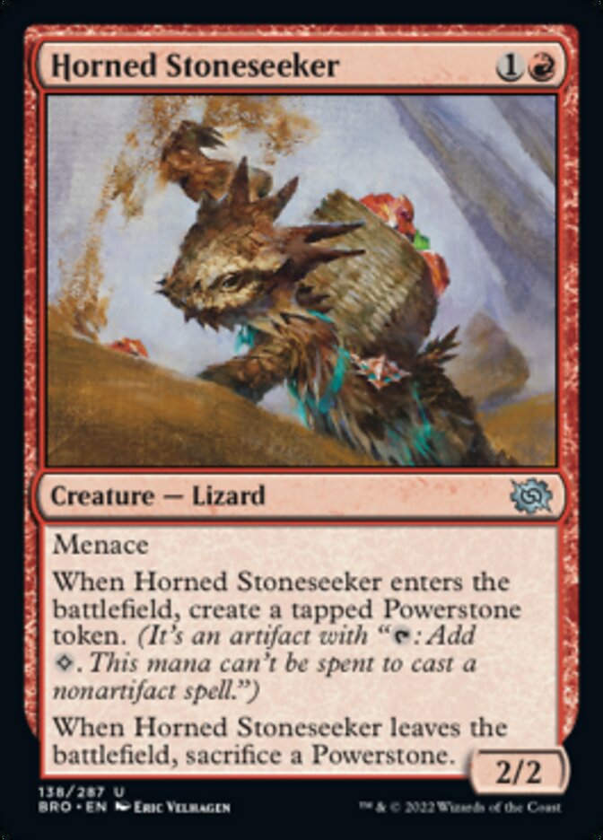 Horned Stoneseeker [The Brothers' War] | Impulse Games and Hobbies