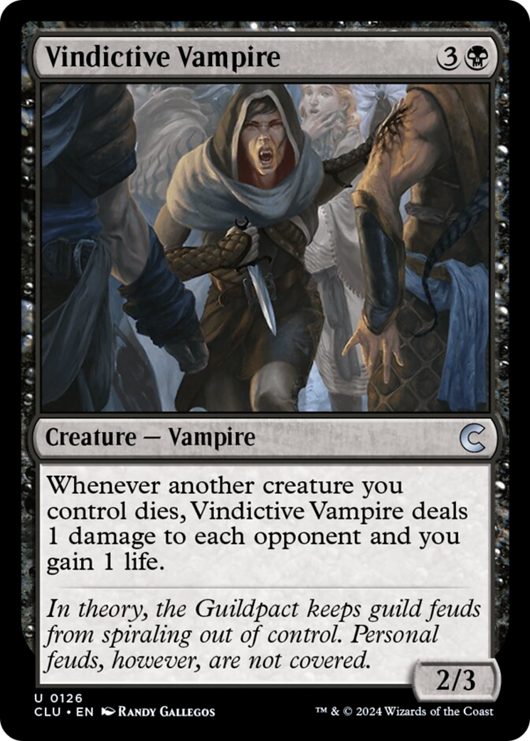 Vindictive Vampire [Ravnica: Clue Edition] | Impulse Games and Hobbies