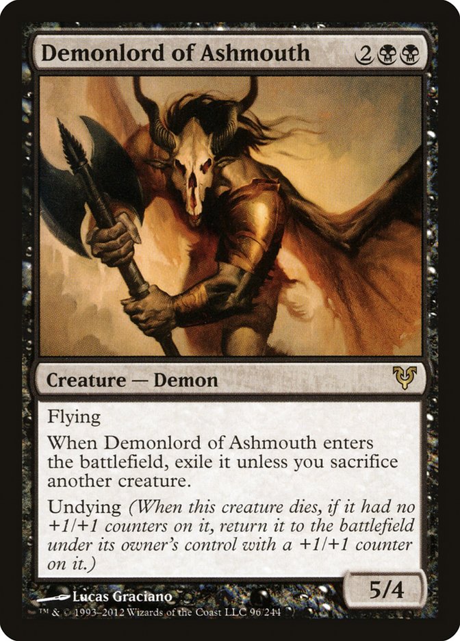 Demonlord of Ashmouth [Avacyn Restored] | Impulse Games and Hobbies