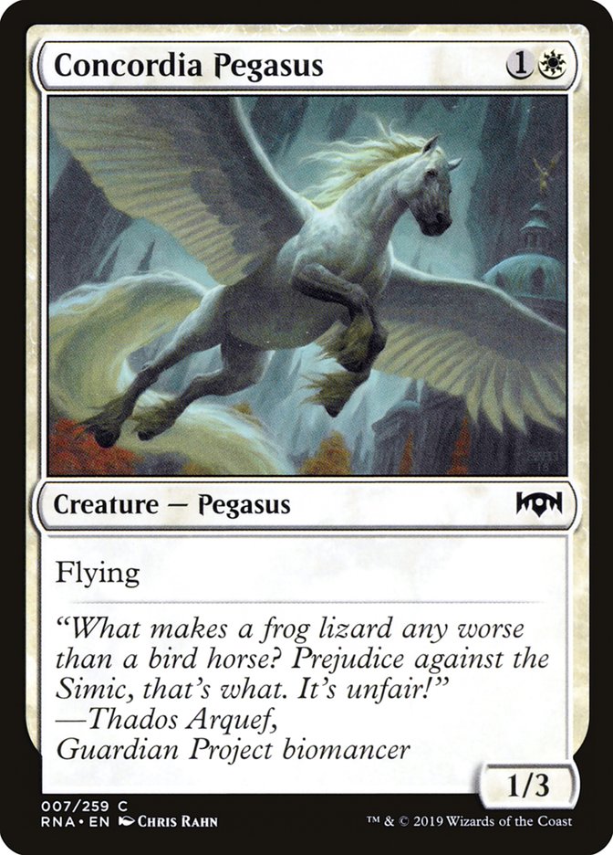 Concordia Pegasus [Ravnica Allegiance] | Impulse Games and Hobbies