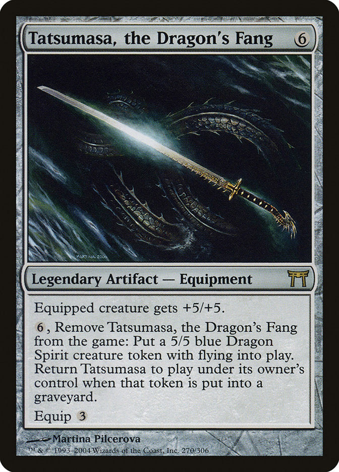 Tatsumasa, the Dragon's Fang [Champions of Kamigawa] | Impulse Games and Hobbies