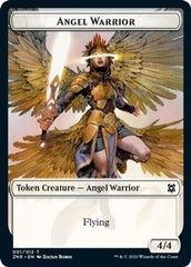 Angel Warrior // Shark Double-Sided Token [Challenger Decks 2021 Tokens] | Impulse Games and Hobbies