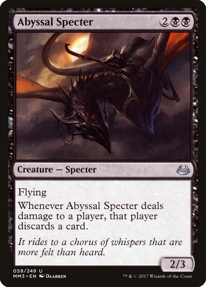 Abyssal Specter [Modern Masters 2017] | Impulse Games and Hobbies