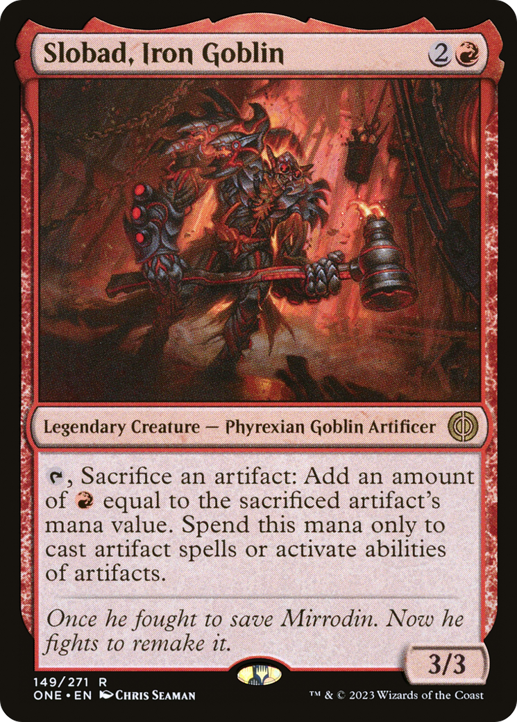 Slobad, Iron Goblin [Phyrexia: All Will Be One] | Impulse Games and Hobbies