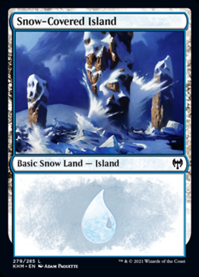Snow-Covered Island (279) [Kaldheim] | Impulse Games and Hobbies